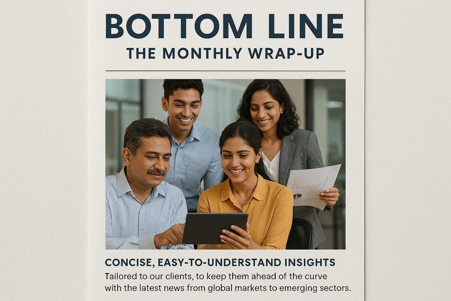 Monthly newsletter